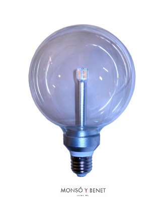 BOMBILLA LED GLOBO CALEX TRANSPARENTE 120 07G1D2 E27 2K