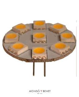 BOMBILLA LED BIPIN TRASERO 02PB3B 12V 2W G4 3K