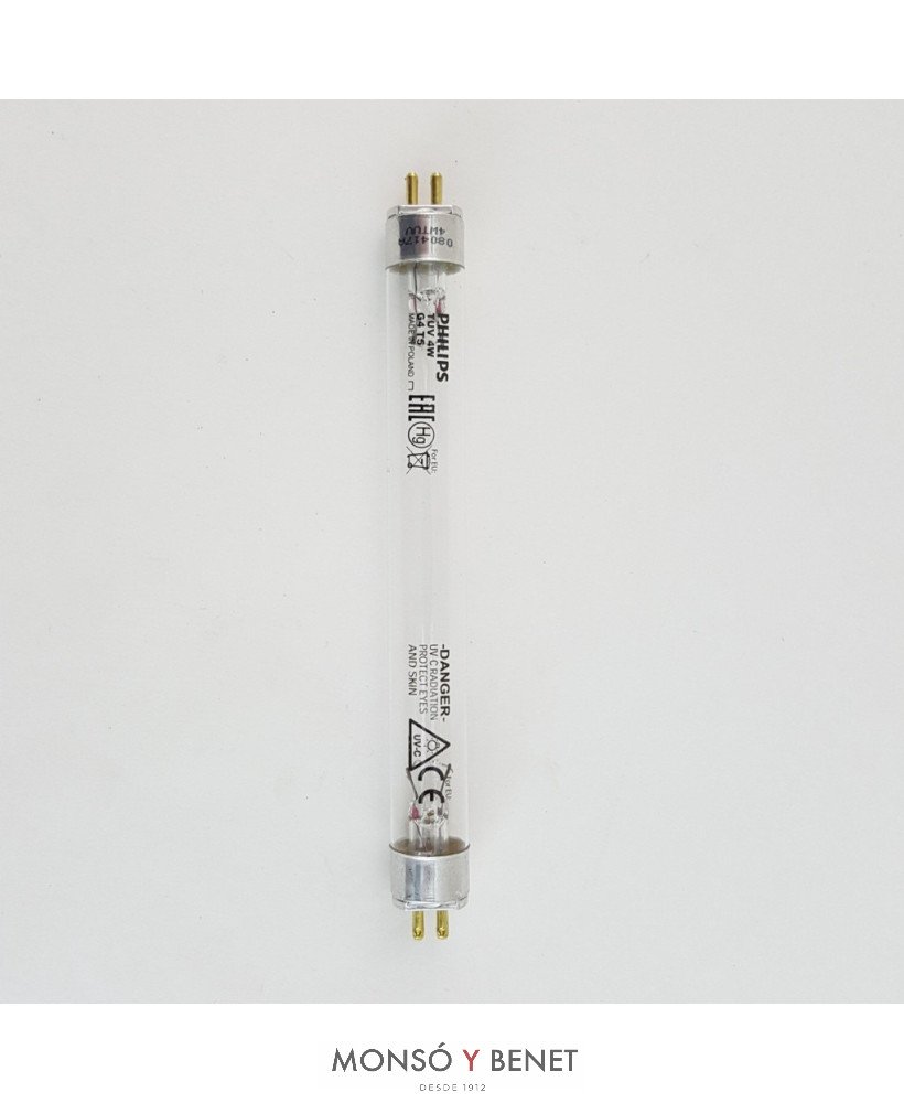 TUBO FLUORESCENTE GERMICIDA 4W G 5