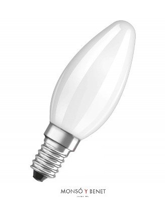 BOMBILLA LED VELA OPAL 04VFM2 E14 2700K