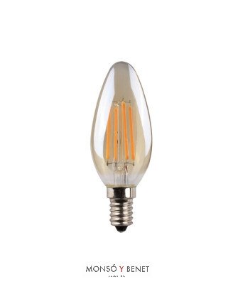 BOMBILLA LED VELA CLARA 04VOM3 2700K