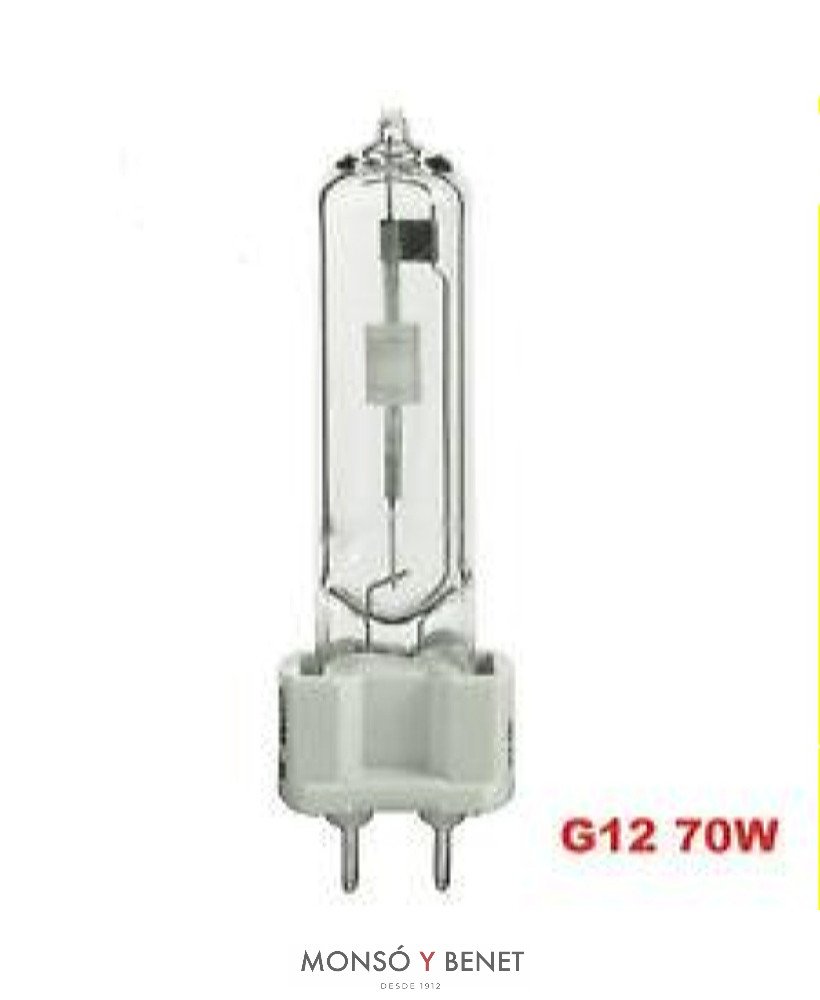BOMBILLA HQI CERAMICA / 942 70W G12