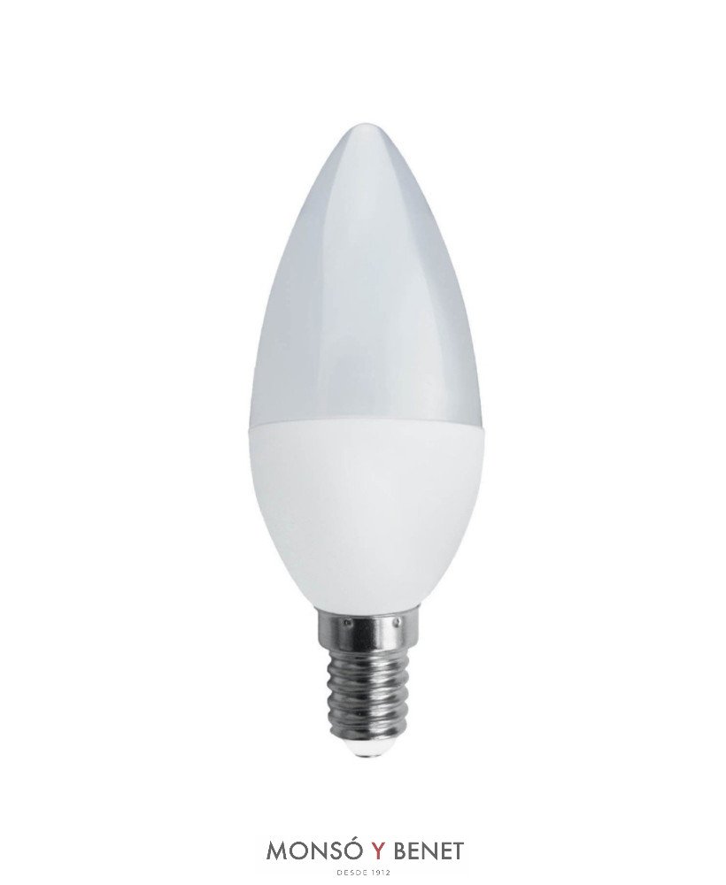 BOMBILLA LED VELA ECO MATE 07VKM5 E14 6000K