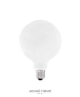 BOMBILLA LED GLOBO 95 VIDRIO 08G9D2 E27 3K