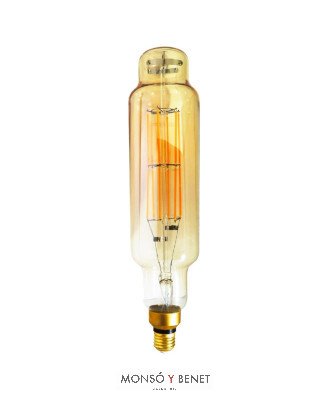 BOMBILLA LED TUBULAR XL 8x33.5cm. VINTAGE 08T1N2 230V E27 22
