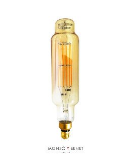 BOMBILLA LED TUBULAR XL 8x33.5cm. VINTAGE 08T1N2 230V E27 22