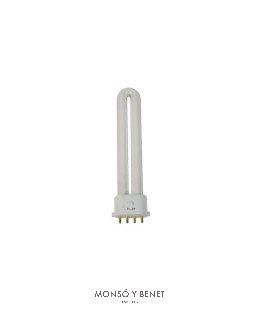 BOMBILLA FLUORESCENTE PL 4PIN ACTIN.9W 2G7 BL