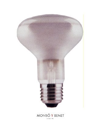 BOMBILLA R-80mm. 230V 100W E27