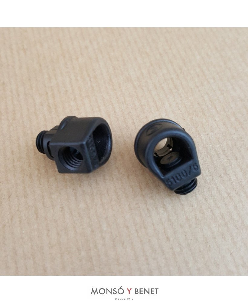 SUJETACABLES MACHO No. 1103 NEGRO