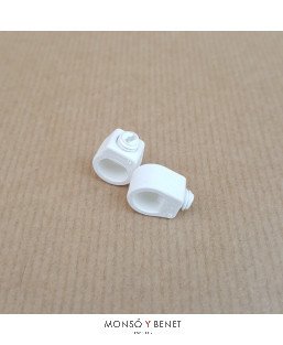 SUJETACABLES No. 1132 BLANCO