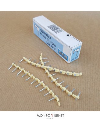 CAJA 100 GRAPAS No. 1148 - 90