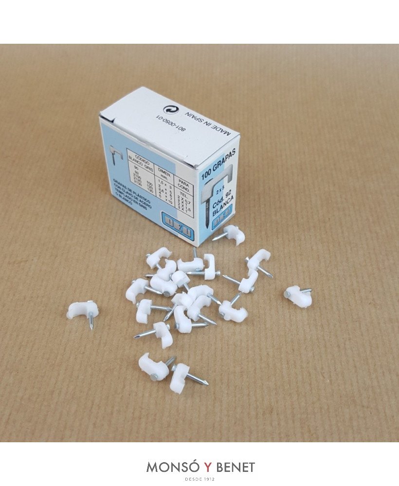CAJA 100 GRAPAS No. 1148 - 92
