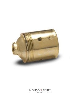 PORTALAMPARAS E-27 No. 1164-E DORADO