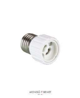 ADAPTADOR E27 A GU10 No. 1193