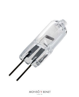 BOMBILLA HALOGENA BIPIN 12V 20W G4
