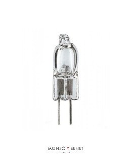 BOMBILLA HALOGENA BIPIN 12V 35W G6.3