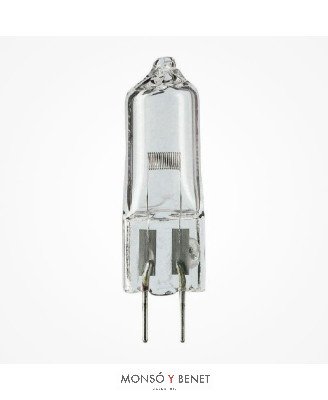 BOMBILLA HALOGENA BIPIN 12V 100W G6.3
