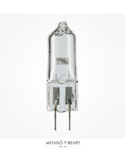 BOMBILLA HALOGENA BIPIN 12V 100W G6.3