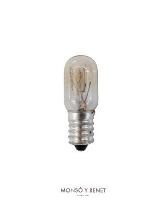 BOMBILLA TUBULAR T16X54 12V 15W E14