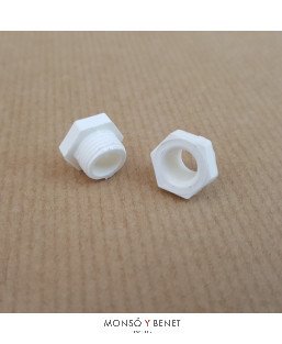SUJETA PORTALAMPARAS No. 1232 BLANCO