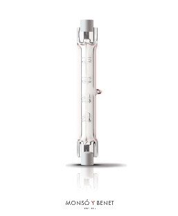 BOMBILLA HALOGENA 117MM. 125V 150W R7S