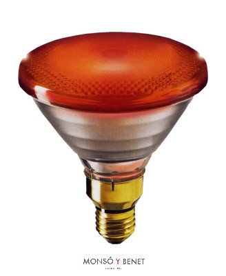 BOMBILLA PAR-38 INFRARROJA 230V 150W E27