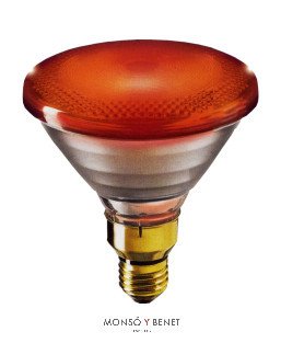BOMBILLA PAR-38 INFRARROJA 230V 150W E27