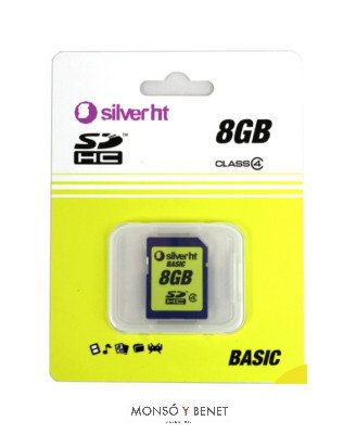 MEMORIA SD 8GB 15104 CLASE 4