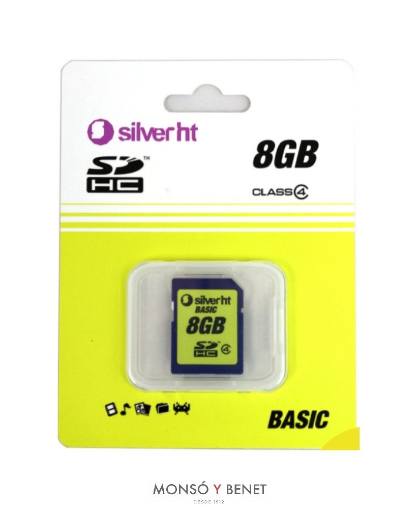 MEMORIA SD 8GB 15104 CLASE 4