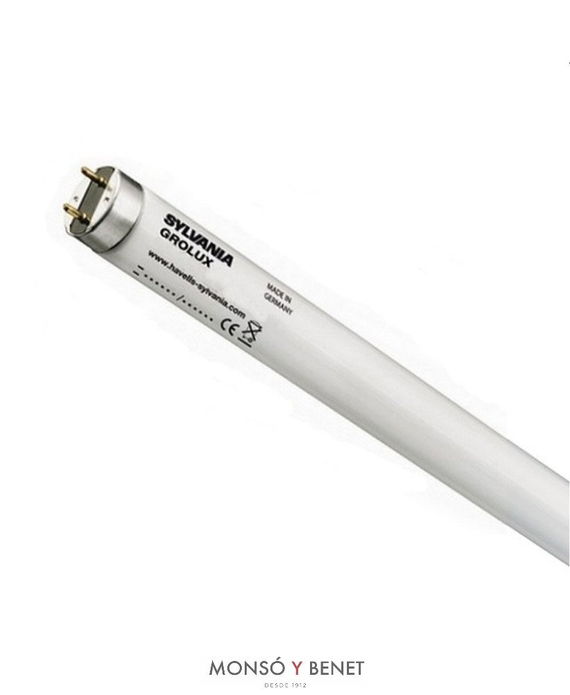 TUBO FLUORESCENTE GRO-LUX 1A.MARCA 15W G13