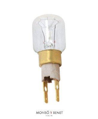 BOMBILLA TUBULAR T25X69 FRIGORIFICO 230V 15W FASTOM