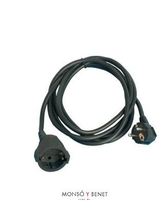 PROLONGADOR 3x1.5 No. 18/2M NEGRO