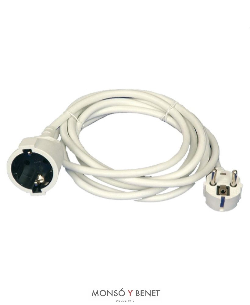 PROLONGADOR 3x1.5 No. 18/3M BLANCO