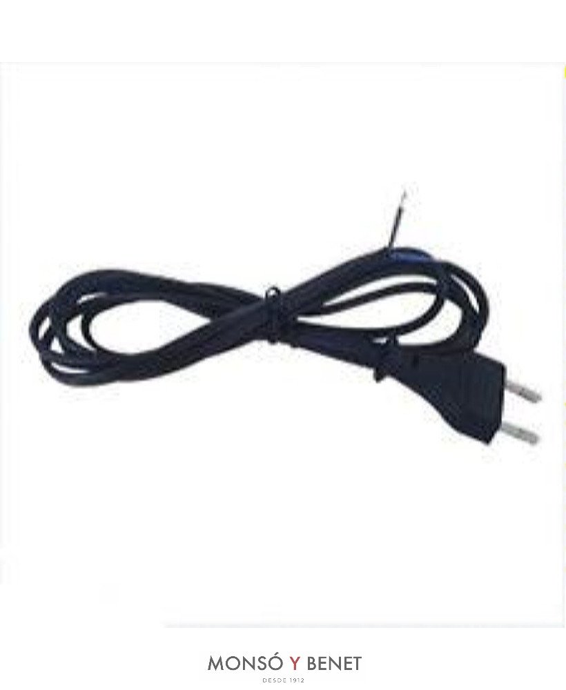 CONEXION 2x0.7 No. 19/2M NEGRO