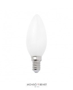 BOMBILLA VELA LISA MI.230V 25W E14