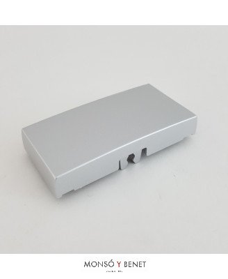 TECLA MEDIA BF25 NEUTRA 26609 ALUMINIO