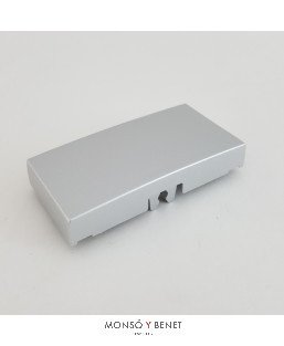 TECLA MEDIA BF25 NEUTRA 26609 ALUMINIO