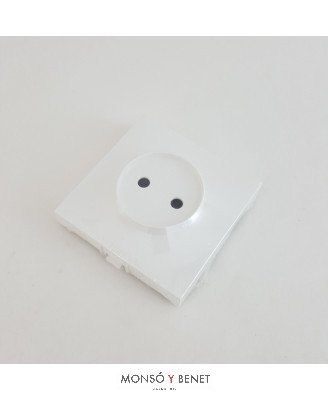 PLACA GRANDE BASE 26650 BLANCO