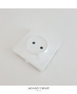 PLACA GRANDE BASE 26650 BLANCO