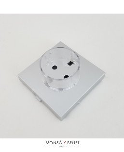 PLACA GRANDE BF25 2P+TT 26655 ALUMINIO
