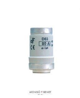 FUSIBLE DO-3 No. 32131 - 80A.