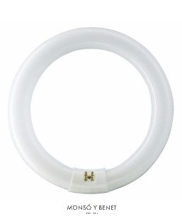 TUBO CIRCULAR T9 NEUTRAL WHITE 830 1A. MARCA 32W G10q
