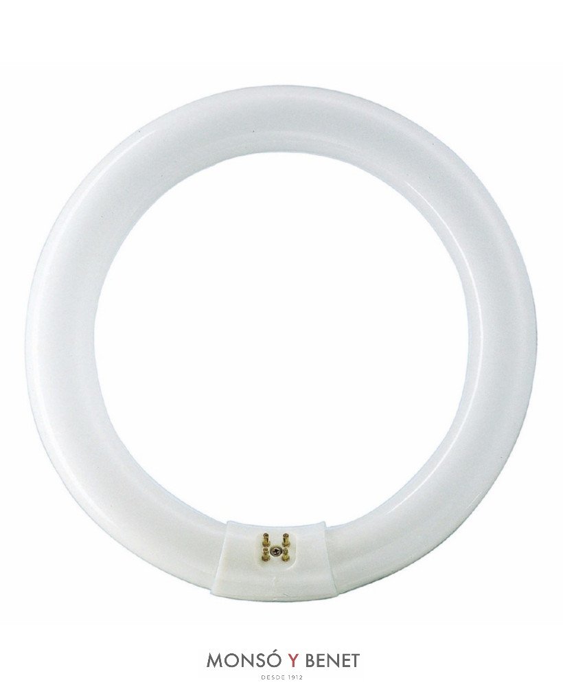 TUBO CIRCULAR T9 NEUTRAL WHITE 830 1A. MARCA 32W G10q