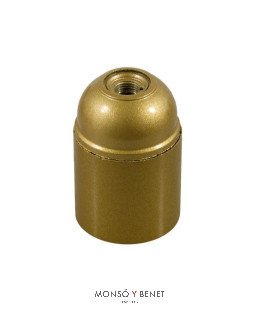 PORTALAMPARAS No. 3507 AUTOMATICO DORADO