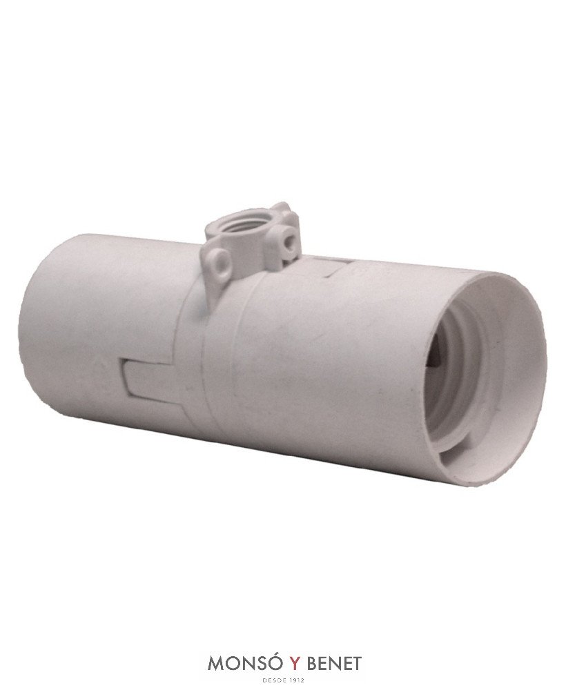 PORTALAMPARAS DOBLE No. 3509 BLANCO