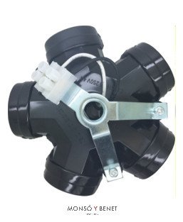 PORTALAMPARAS QUINTUPLE No. 3511 NEGRO