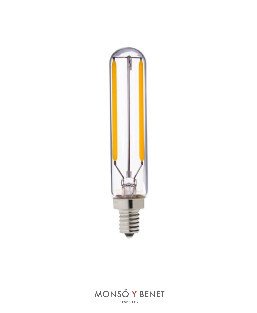 BOMBILLA LED CARBO TUBO T20x115mm. 3CART2 3W 2700K E14
