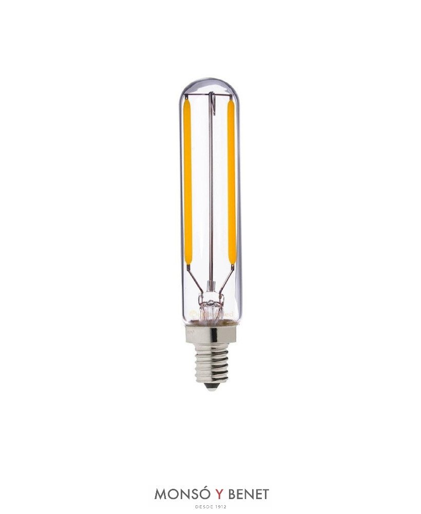 BOMBILLA LED CARBO TUBO T20x115mm. 3CART2 3W 2700K E14