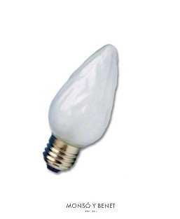 BOMBILLA VEL.ANTORCHA MATE 40W E27