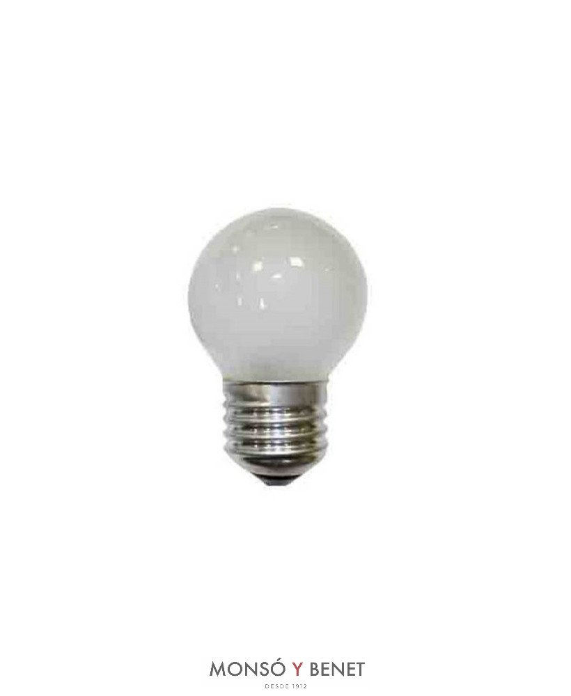 BOMBILLA ESFERICA MATE 230V 40W E27